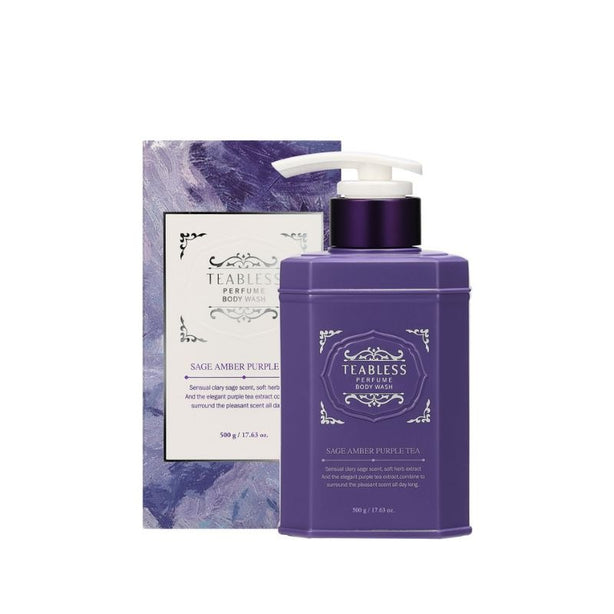 Teabless Perfume Body Wash - Sage Amber Purple Tea 500ml