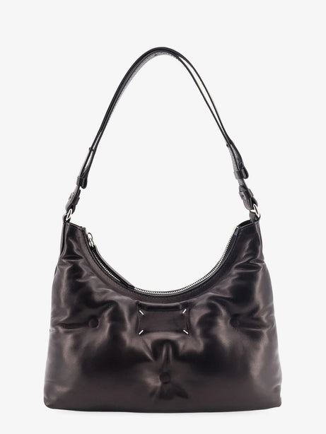 Maison Margiela Glam Slam Leather Shoulder Bag - Black