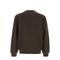 Brown Cotton Blend Sweatshirt