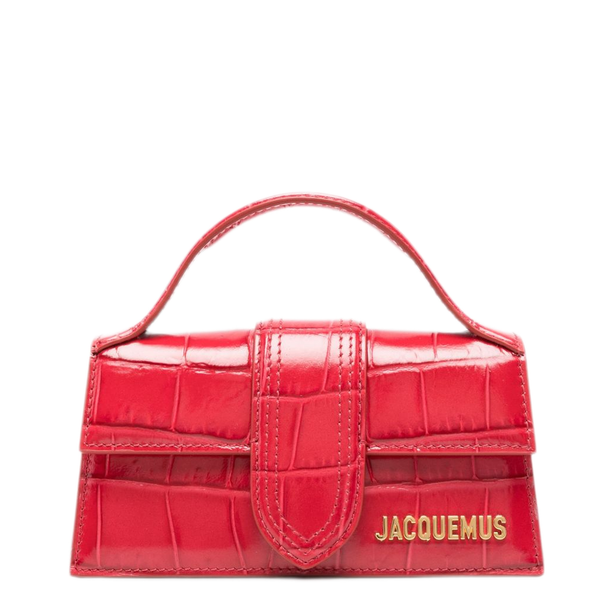 Small Calfskin Bag - Red