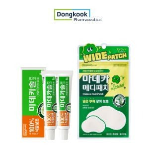 [Dongkook] Madecassol Ointment 8g*2Tube+Madeca Medi Patch Special Wide 1pack(12ea)