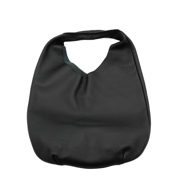 Le Neige Cowhide Leather Tote Bag - Noir