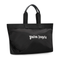 Nylon Classic Logo Large Tote Bag Black