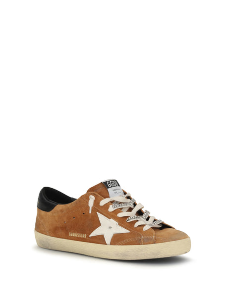 Golden Goose Super Star Sneakers - Light Brown/Cream/Black