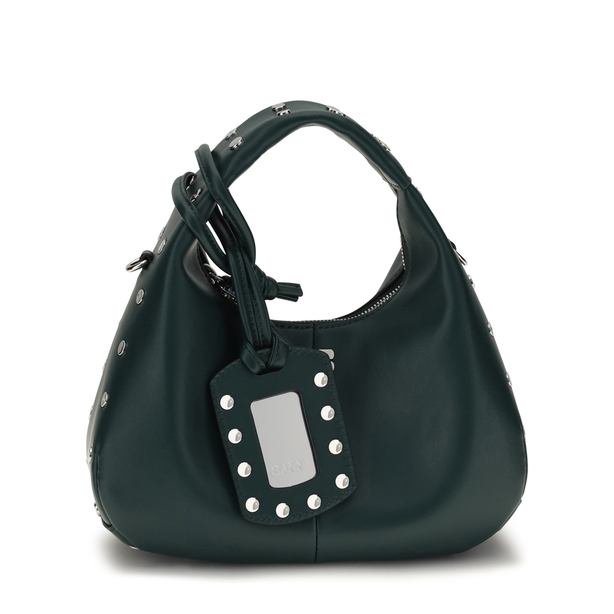 Mini Studded Hobo Handbag