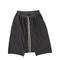 Black Cotton Shorts
