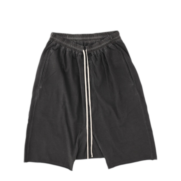 Black Cotton Shorts