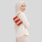 COACH Nolita 19 In Straw and refined pebble leather Red/Tan RS-CEM99
