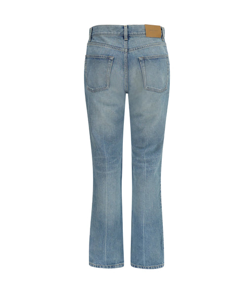 Saint Laurent Authentic Straight Jeans - Authentic Medium Blue