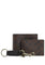 Coach Mens Boxed 3-In-1 Wallet Gift Set In Signature Canvas - Walnut/Black
