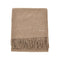MAX MARA Logo embroidery cashmere scarf