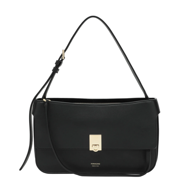 Cara XS Leather Shoulder Bags - Black