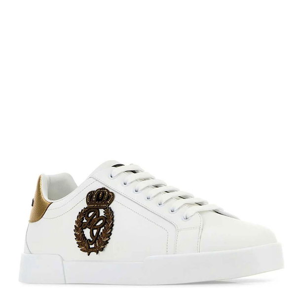 Portofino Sneakers In Nappa Leather With Crown Patch