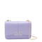 Medium Polyurethane Shoulder Bag - Lilac
