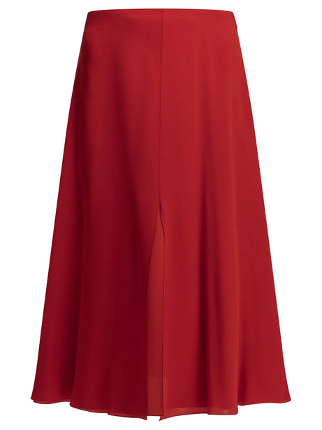 Valentino Flared midi skirt in silk