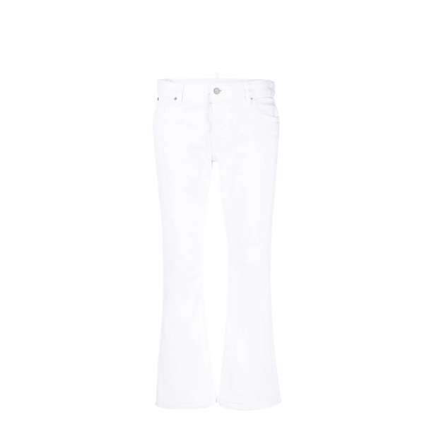 Bootcut Cropped Trousers