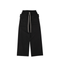 Cotton Trousers Black