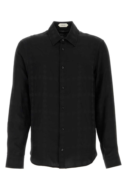Silk Shirt With Medusa Head