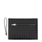 Small Calfskin Document Case - Black