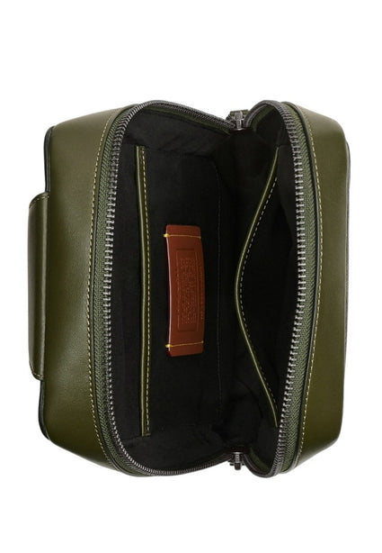 Coach Mens Gotham Pack In Signature Camo Print - Green/Multi