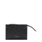 Zipped Calf Leather Credit Card Case