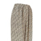 BALENCIAGA Silk pants with Monogram print