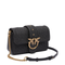 Love One Mini Slouchy Raffia Crossbody - Black
