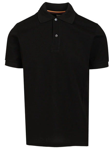 Paul Smith Short Sleeve Polo - Black