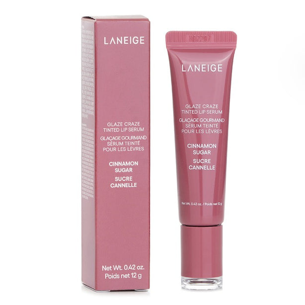 Glaze Craze Tinted Lip Serum - # Cinnamon Sugar - 12g