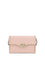Valentino Garavani Rockstud mini Shoulder Bag in garnet calfskin - Rose Quartz