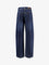 Brunello Cucinelli The Wide Barrel -Full Lenght Jeans - Essential Dark Blue Denim