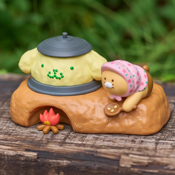 [POMPOMPURIN X KAKAO FRIENDS] Kakao Friends Bean Field Scene Figure - Choonsik (International Shipping)