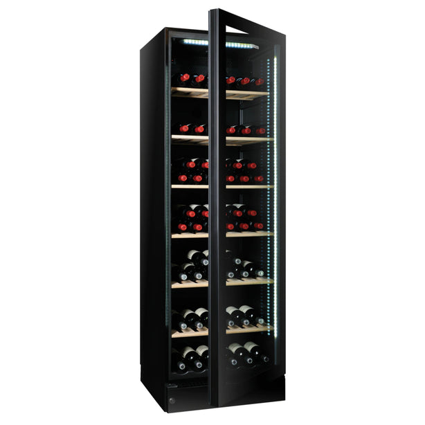 Vintec V190Sg2E-Bk - 198 Bottles Single/Multi-Temp Wine Cabinet