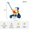 smarTrike Breeze S 3-in-1 Toddler Tricycle (Multi)