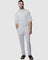 Abade Pleated Pants White