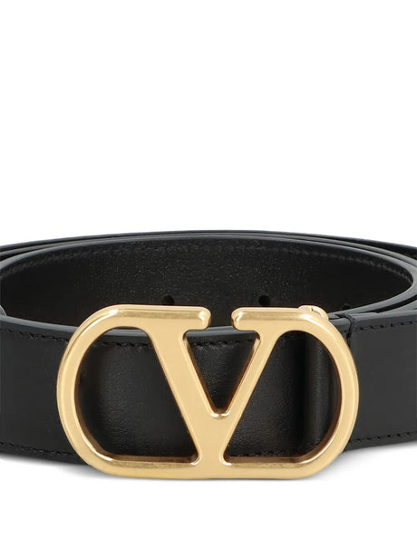 Vlogo Signature Leather Belt