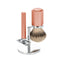 MUHLE Hexagon Sunrise Shaving Set with Safety Razor & Silvertip Badger Shaving Brush