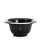 MUHLE Black Porcelain Shaving Bowl with platinum rim