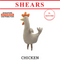 Shears Baby Soft Toy Toddler Jordan Collection Cuddlies Coco the Chicken