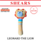 Shears Baby Soft Toy Toddler Squeaker Toy Savanna Series Leonard the Lion