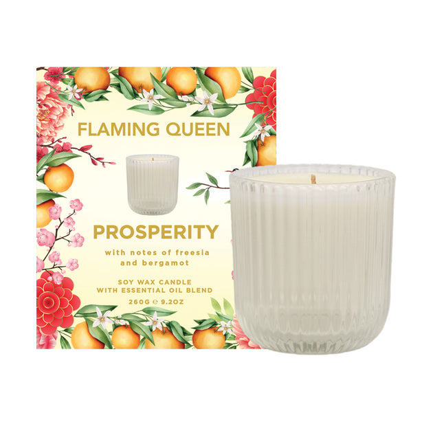Flaming Queen Soy Candle - Prosperity (260g)