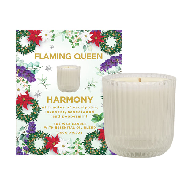 Flaming Queen Soy Candle - Harmony (260g)