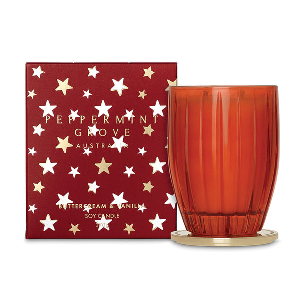 PGA Buttercream & Vanilla Xmas Soy Candle (370g)