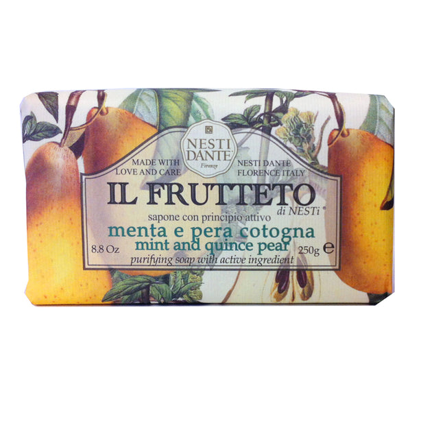 Nesti Dante IL Frutteto - Mint & Quince Pear 250g Soap