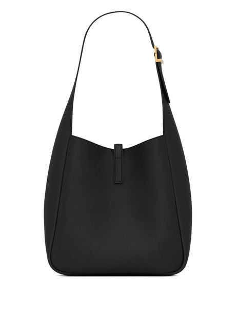 Saint Laurent Le 5 Ã 7 Shoulder Bag, Gold Hardware