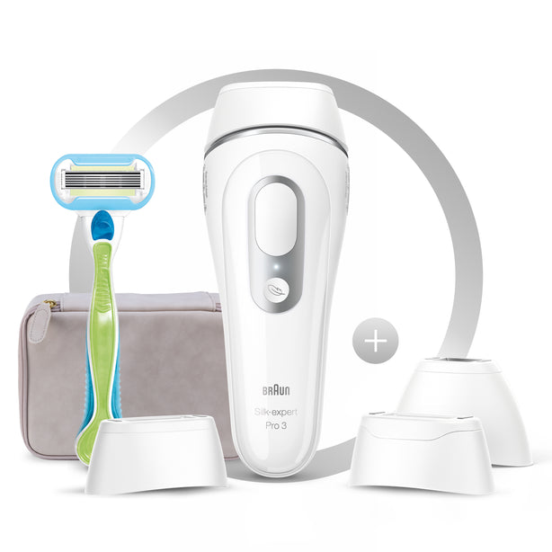 Braun Silk¬∑expert Pro 3 ‚Äì PL3233 Women‚Äôs IPL, At-Home Permanent Visible Hair Removal.