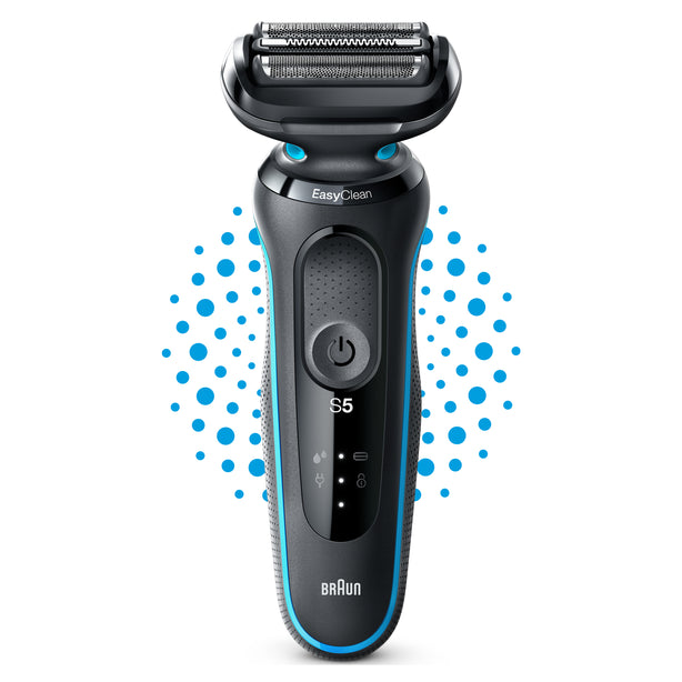 Braun Series 5 51-M1000s Electric Shaver, Wet & Dry, Rechargeable, Cordless Foil Shaver, Mint.