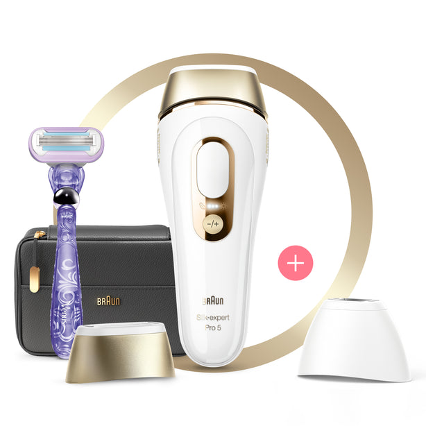 Braun Silk·expert Pro 5, PL5147 Women’s IPL, At-Home Permanent Visible Hair Removal.