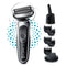 Braun Series 7 71-S7500cc Electric Shaver with SmartCare Center, Beard Trimmer, Wet & Dry, Rechargeable, Cordless Foil Shaver, Silver.