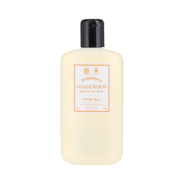 D.R. Harris Sandalwood Head to Toe Wash 250ml